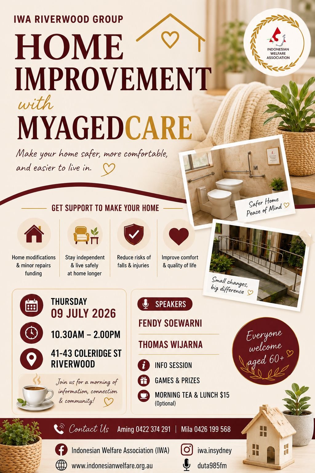 Flyer for Home Improvement dengan MyAgedCare