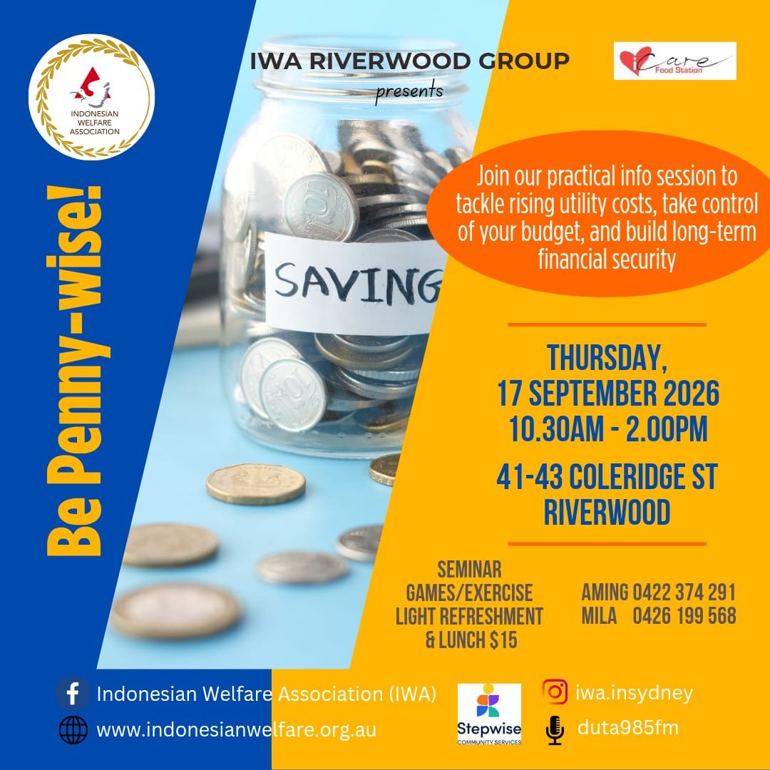 Flyer for Be Penny-wise!